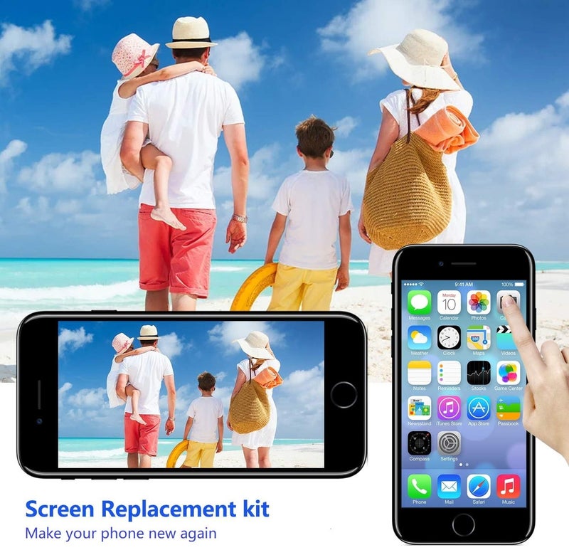 Diykitpl for iPhone 8 Plus Screen Replacement Black 5.5 Inch, Diykitpl 3D Touch LCD Digitizer Display for iPhone 8 Plus, with Repair Tools Kit for A1864,A1897,A1898 Glass Screen - Image 4